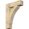 Ekena Millwork Thorton Block Rough Sawn Bracket, Douglas Fir, 6"W x 26"D x 34"H BKT06X26X34THR05RDF - alternate 1